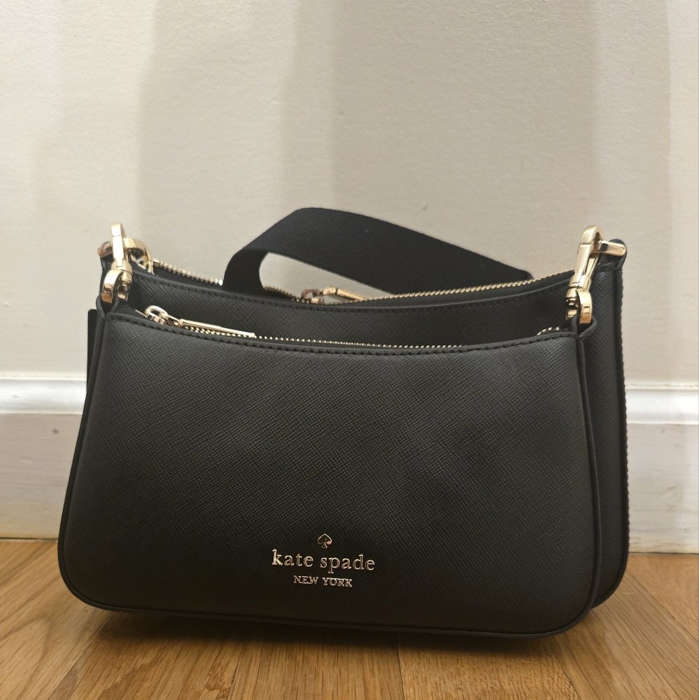 Kate Spade Duet Saffiano Leather Crossbody